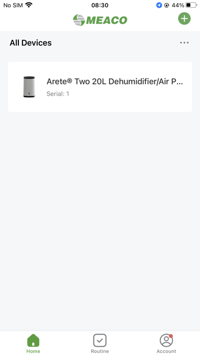 Meaco Screenshot