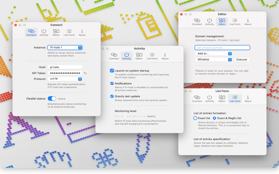 #6. PiQode (macOS) 由: Peter Lungov