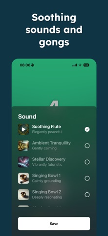 Serene Timer iPhone screenshot