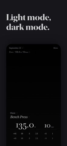 VOID: Minimal Gym Workout Log Screenshot 9 of 9