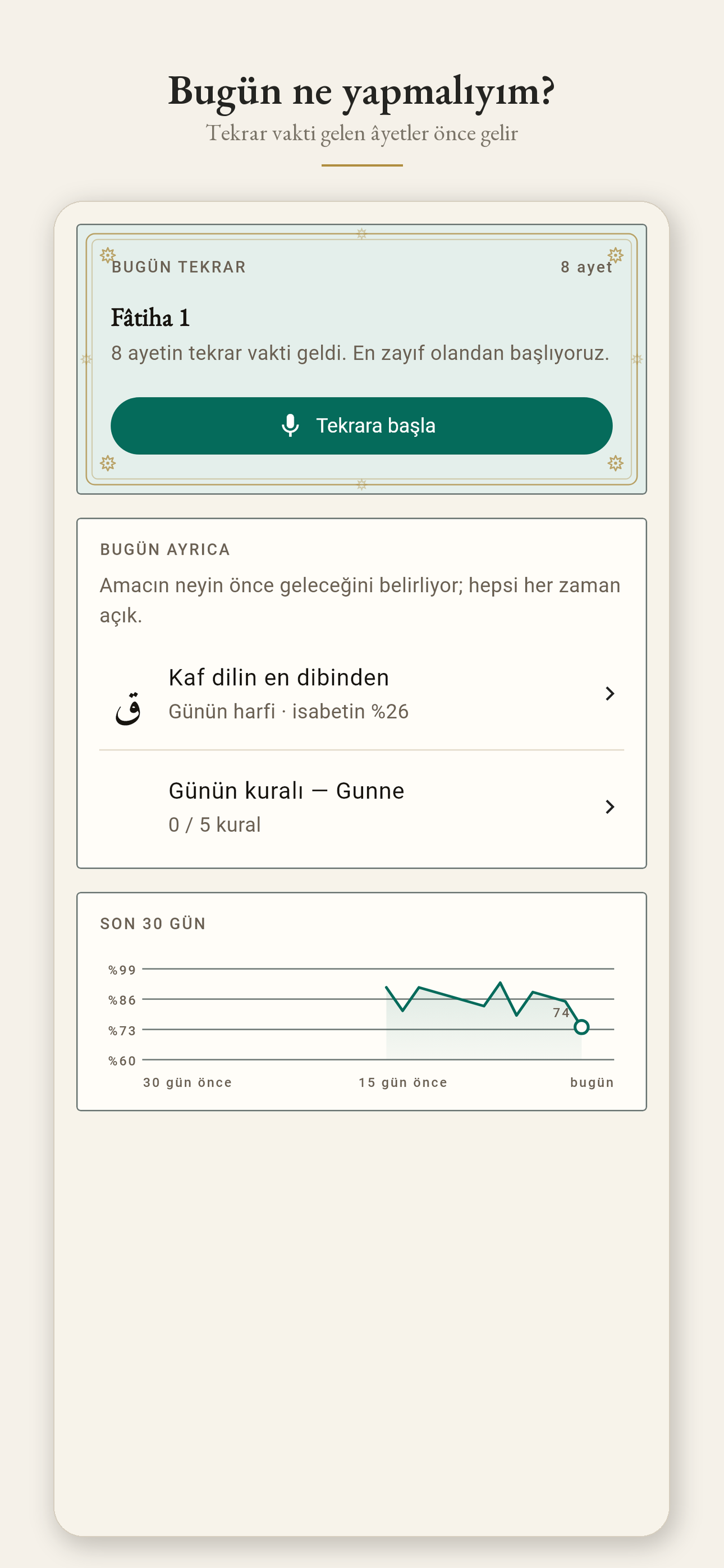 Talvia — Kur'an Okuma Koçu screenshot 4