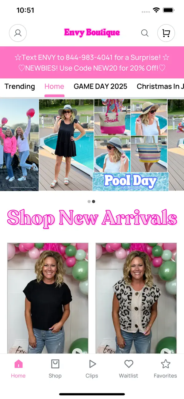 Screenshot #1 pour Envy Boutique