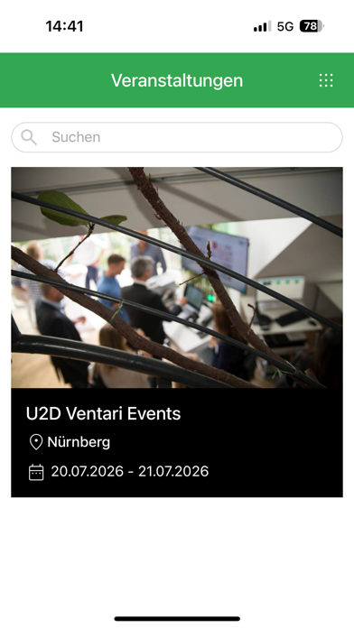 U2D Ventari Events Screenshot 3 of 5