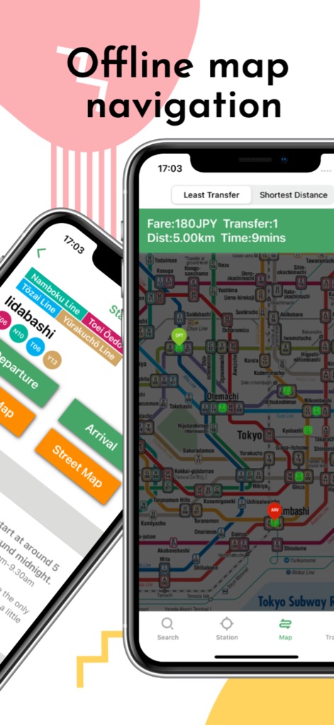 tokyo metro transit map - Travel App | MWM