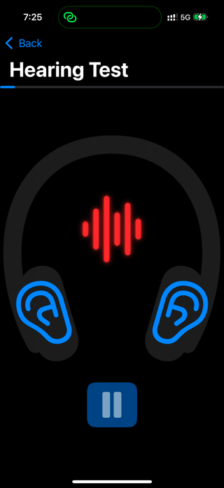 ListenUp Hearing Test Screenshot 8 of 9