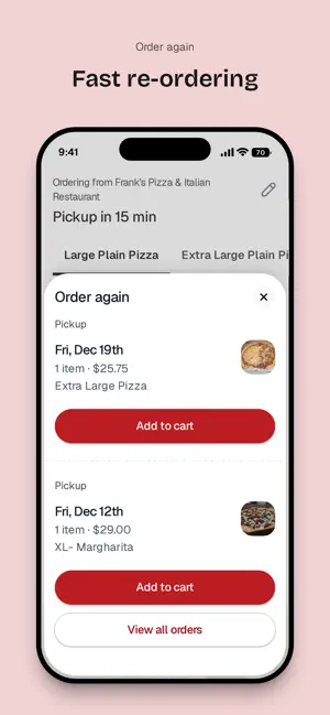 Frank's Pizza & Italian screenshot 4