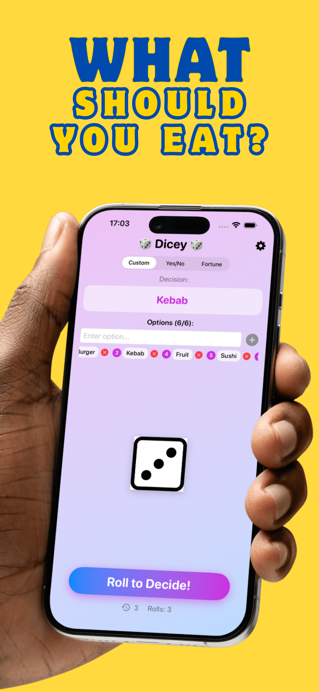 Decision Maker: Dice Roll screenshot 3
