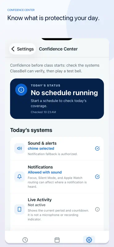 ClassBell Alarm screenshot 5 of 5