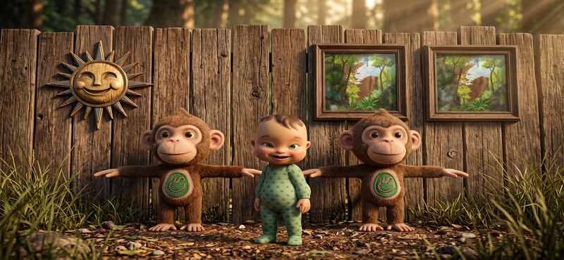 The Baby in Jungle Adventure screenshot 2