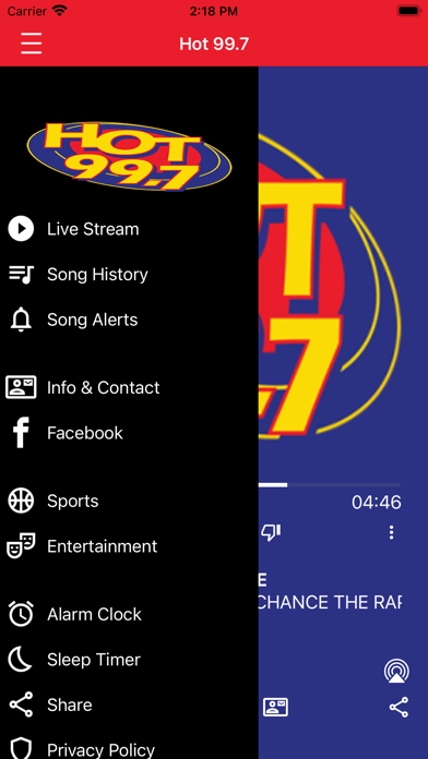 HOT 99.7 FM YAKIMA Screenshot