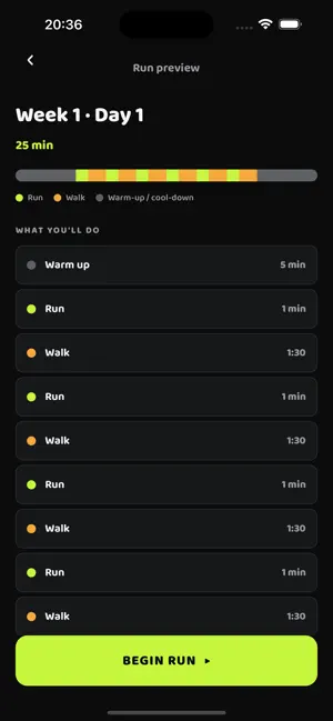 First 5K: Couch to 5K screenshot 2