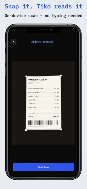 Tiko: Split Bill & Tip Calc screenshot 2