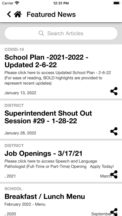 Rankin School District #98 Screenshot