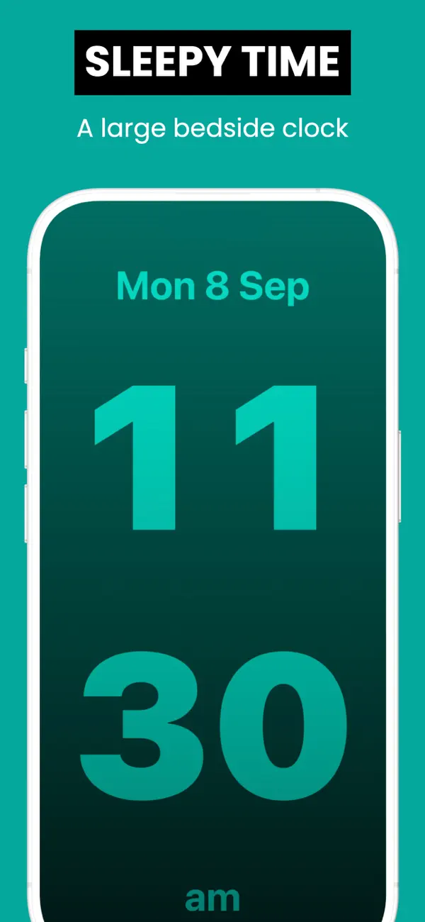 Screenshot #1 pour Bed Time | Grande Horloge