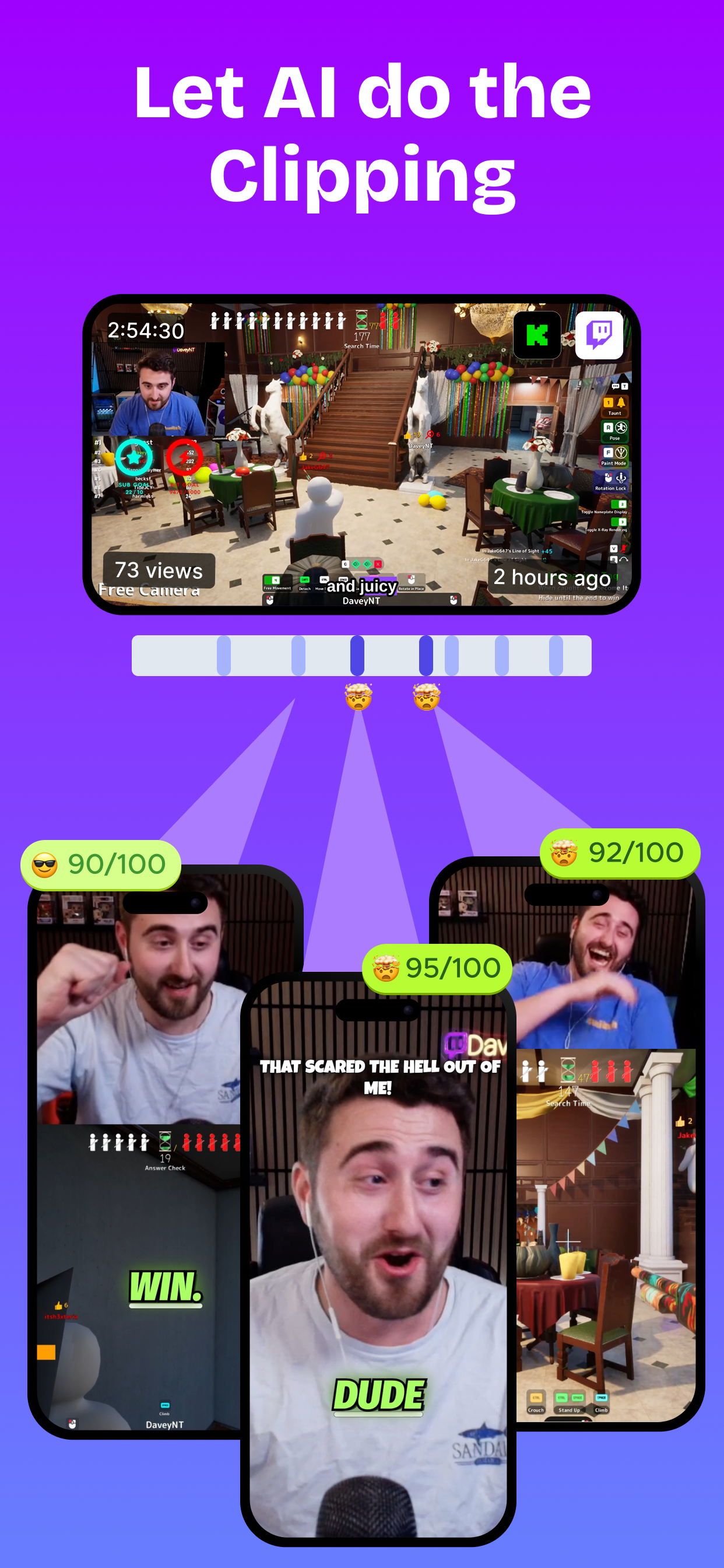 StreamLadder: AI Clip Editor screenshot 3
