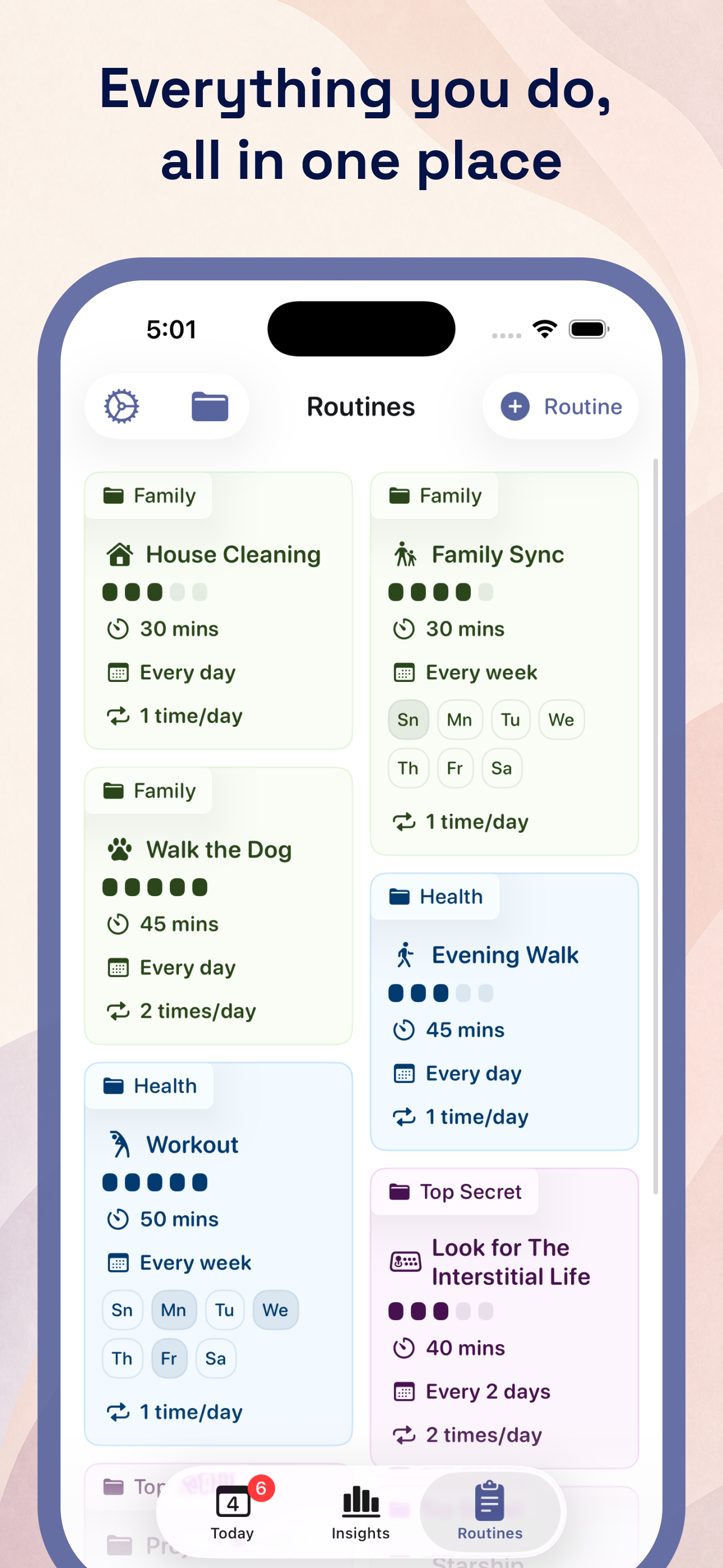 Rise: Routine Planner screenshot 2