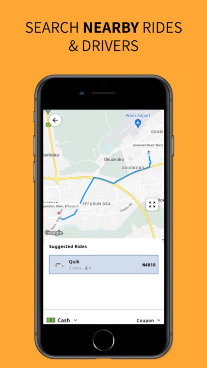 Quik: Request a ride