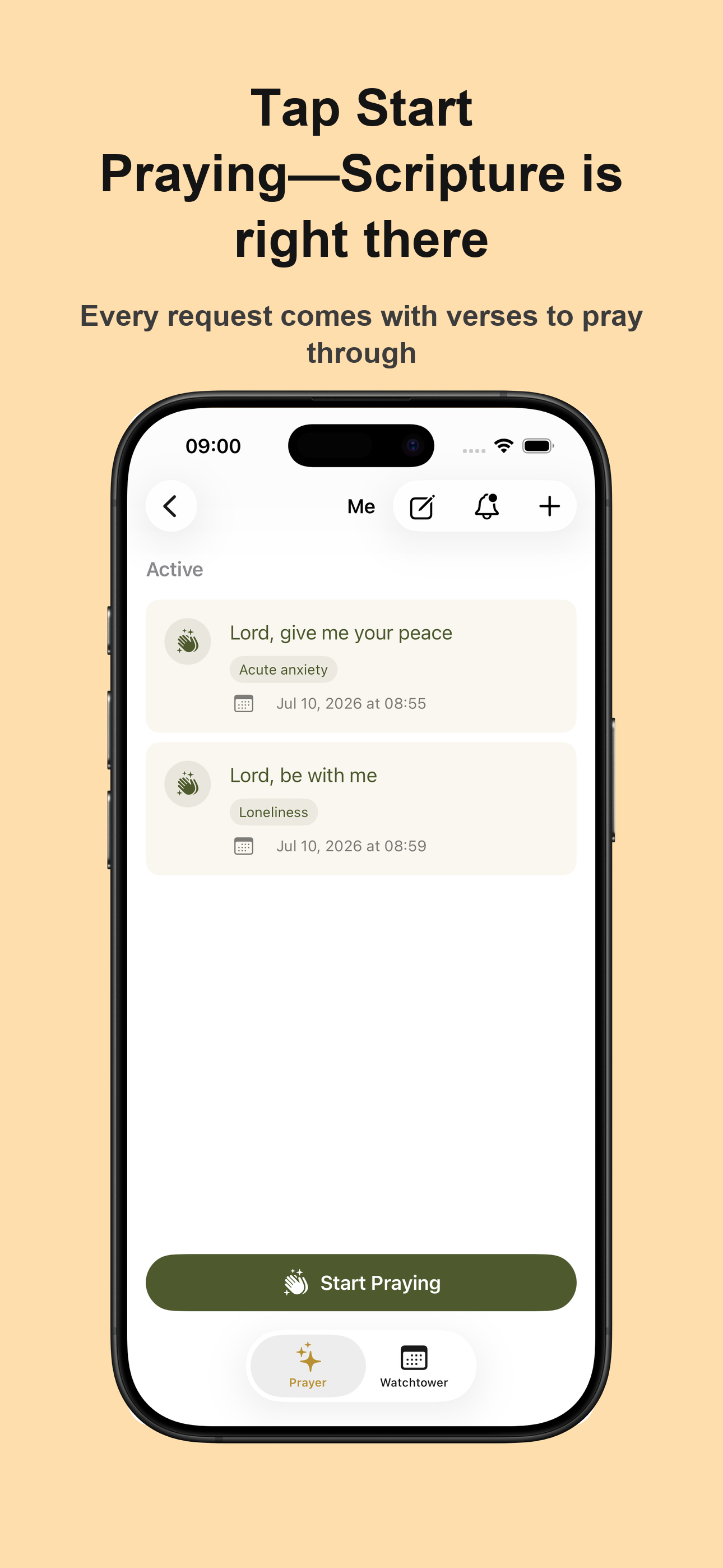 Pray Verses: Prayer Journal screenshot 2