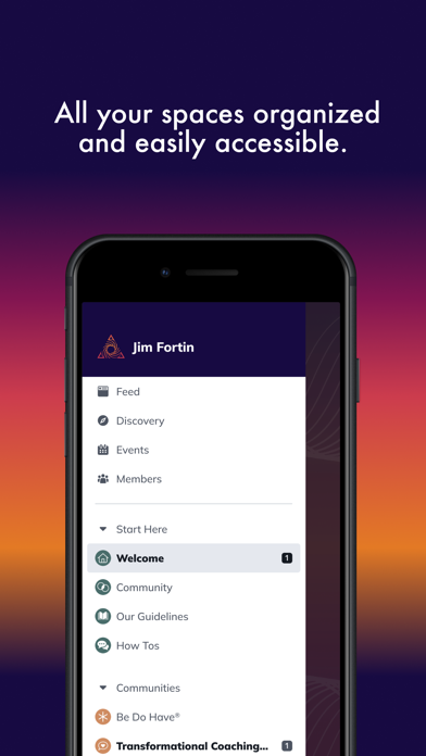 Jim Fortin Community iPhone screenshot 5 - Lifestyle app