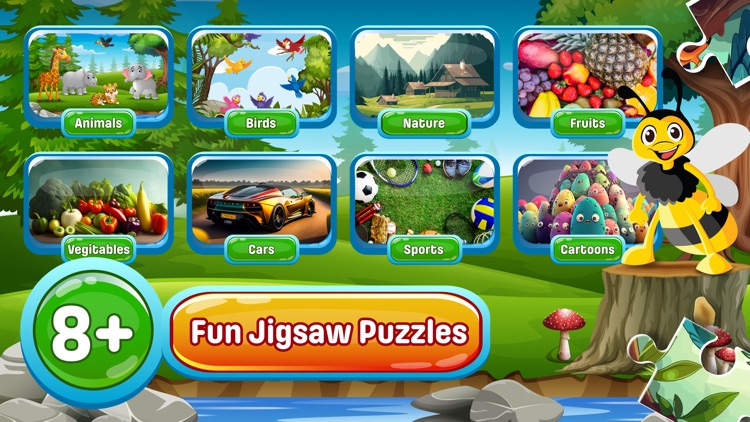 Kids Jigsaw Puzzle Games 3+