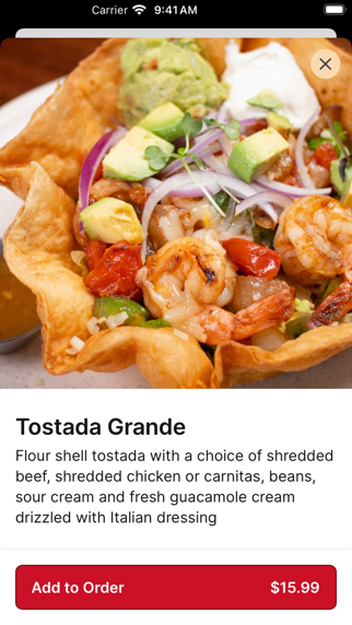 App screenshot