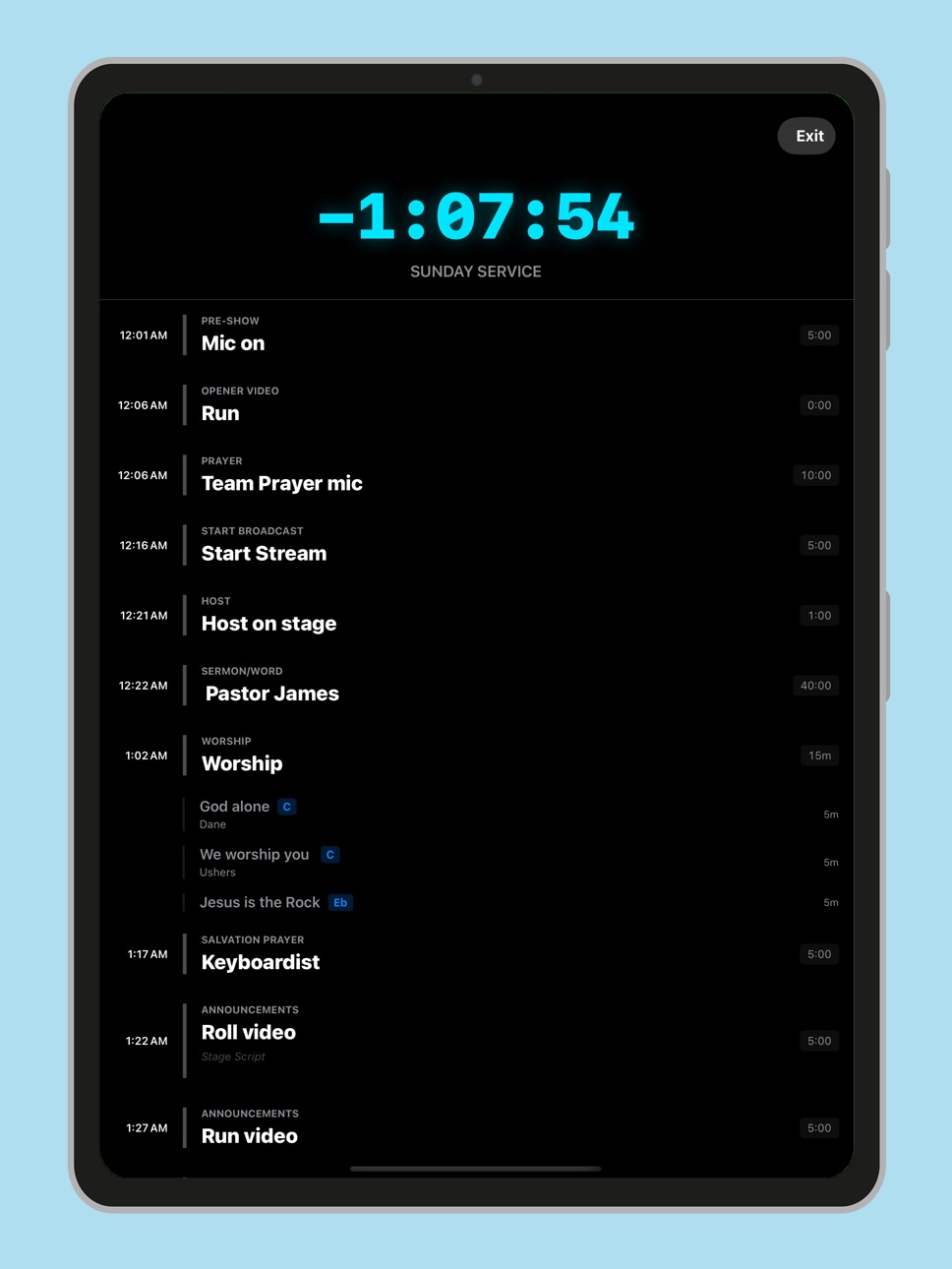 iPad screenshot