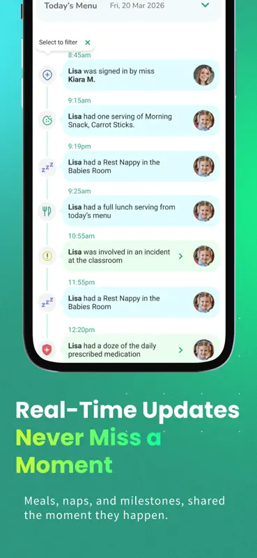 OWNA Childcare App screenshot 3 of 6