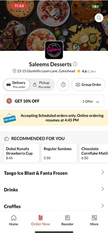Saleems Desserts screenshot