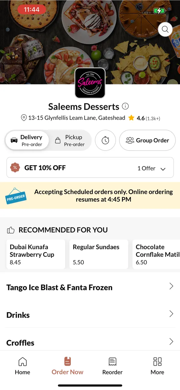 Screenshot #2 pour Saleems Desserts