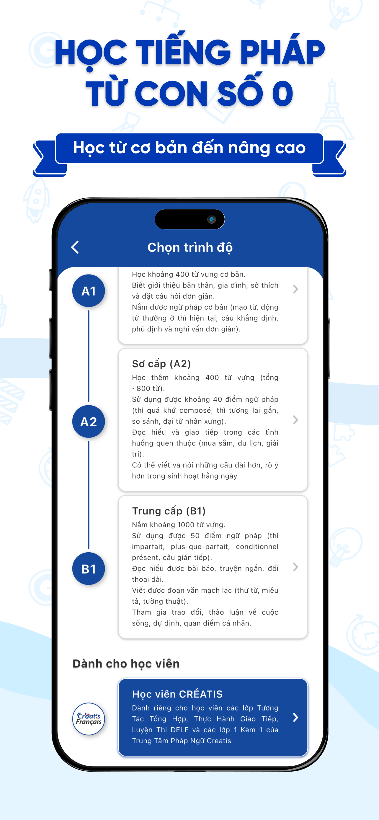 Créatis - Pháp Ngữ & DELF/DALF