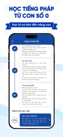 Créatis - Pháp Ngữ & DELF/DALF screenshot