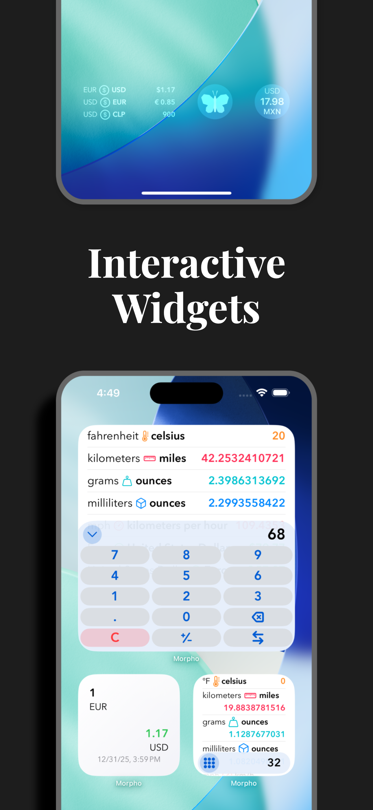 Morpho Convert Currency & Unit