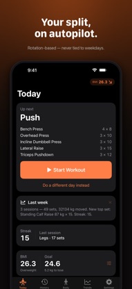 GymLoop: Gym Workout Tracker screenshot 1