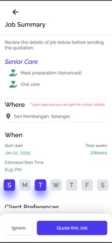 Careturn for Professionals screenshot