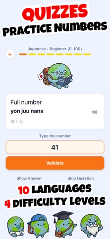 TravelNum: Learn Numbers Screenshot 4 of 9
