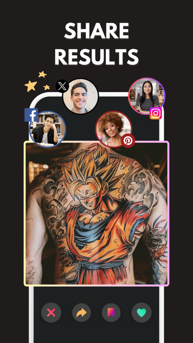 INK: AI Tattoo Generator & Art Screenshot