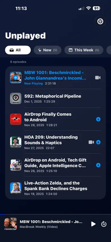 Modcast - Podcast Player screenshot 5