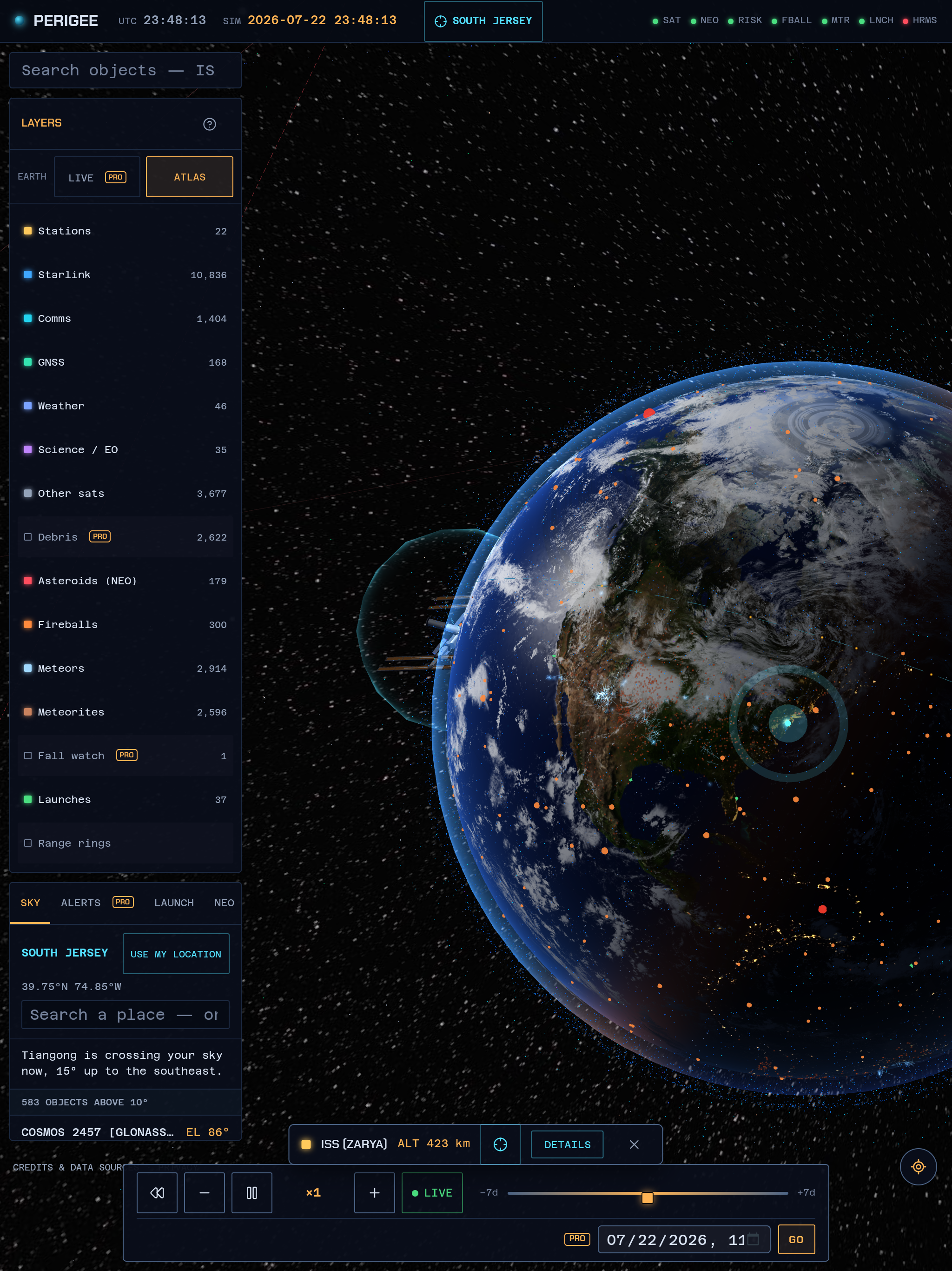 PERIGEE Earth screenshot 6