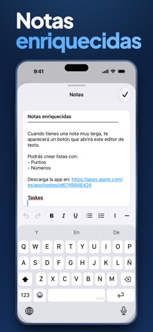 Taskes screenshot