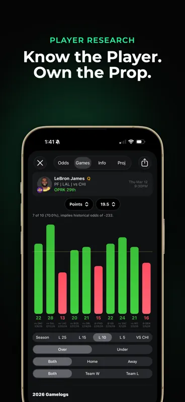 OPTIMAL: Player Props & Picks screenshot 7 of 8