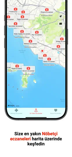 Nöbetçi Eczane Türkiye 7/24 iPhone Ekran Görüntüsü 4