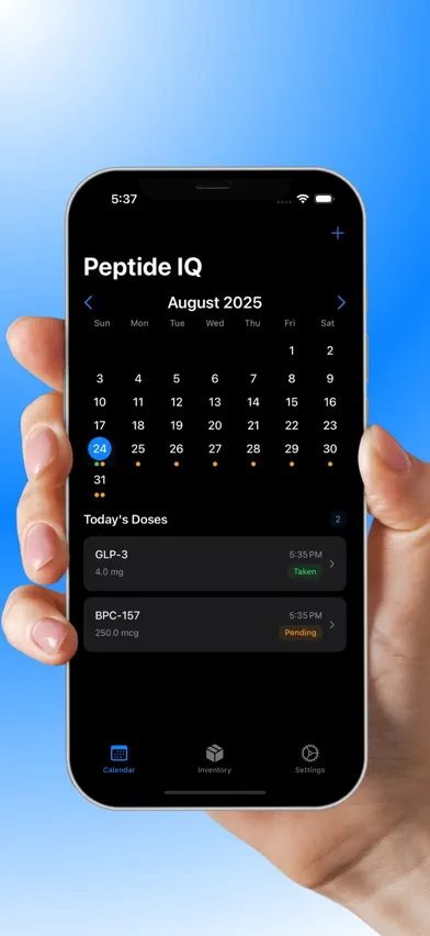 PeptideIQ screenshot 1