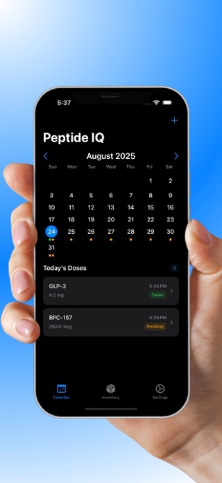 PeptideIQ Screenshot 1 of 3