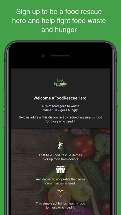 Last Mile Food Rescue Screenshot