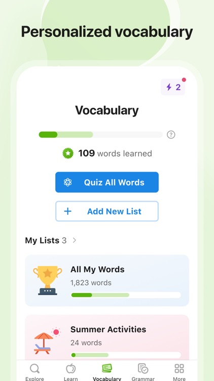 SpanishDictionary.com Learning screenshot-4