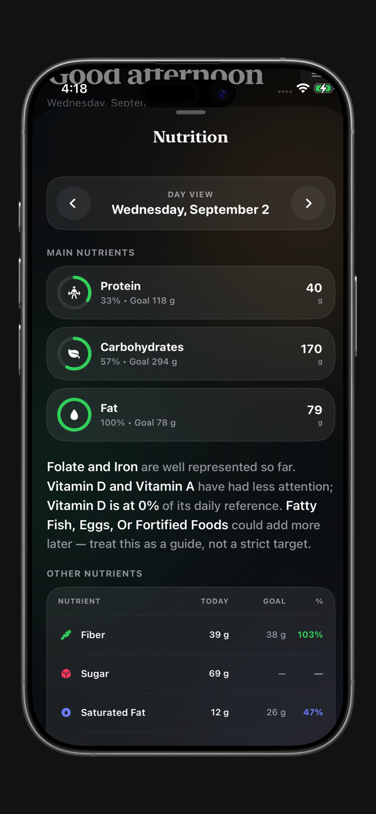 Screenshot 6 of Nomo - Calorie Counter Ai