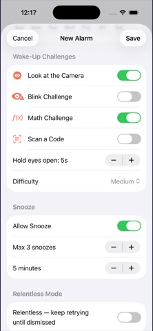 Blinko : Alarm Clock Screenshot 3 of 5