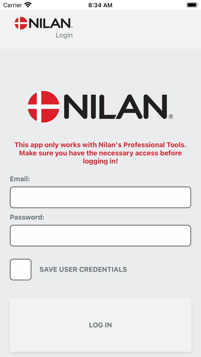 Nilan Service Tools
