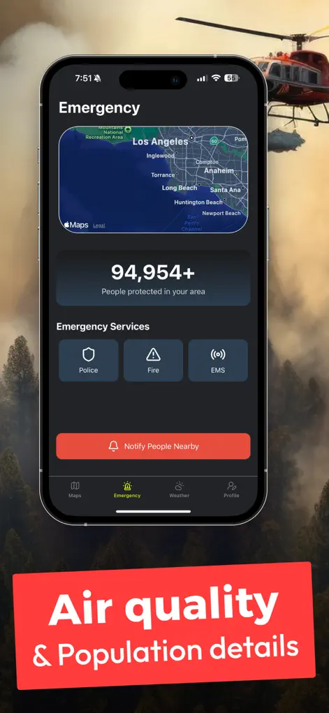 Wildfire App－Fire Tracker・Maps - Navigation App | MWM