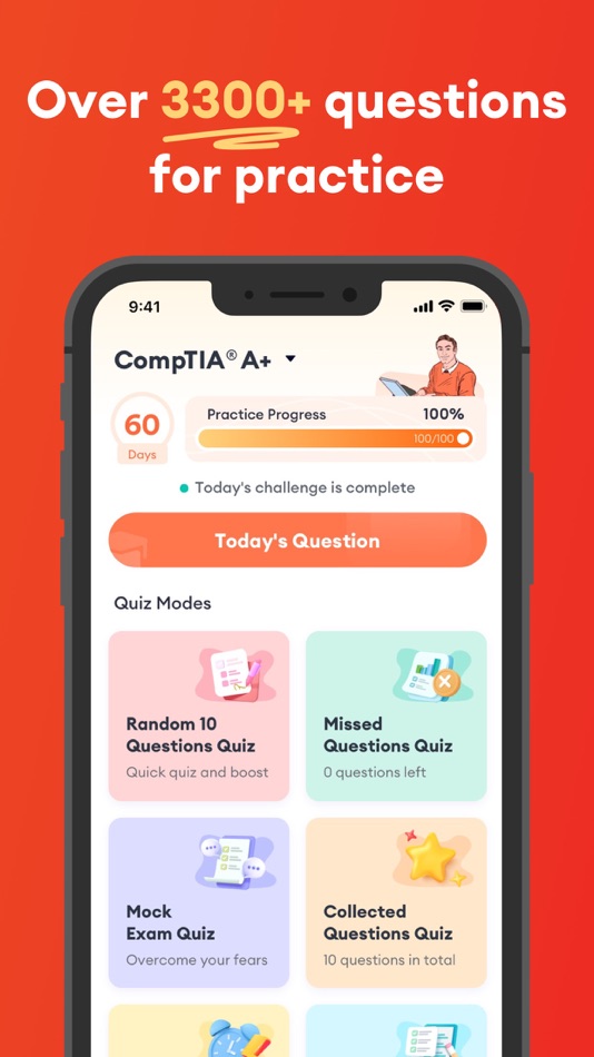 #2. CompTIA Exam Prep 2025 (iOS) 来自: 秀娟 周